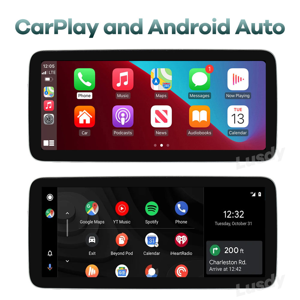 10.25"/12.3" Android 13 Qualcomm Car Multimedia Player GPS Radio for Mercedes Benz G Class W461 W463 2004-2014