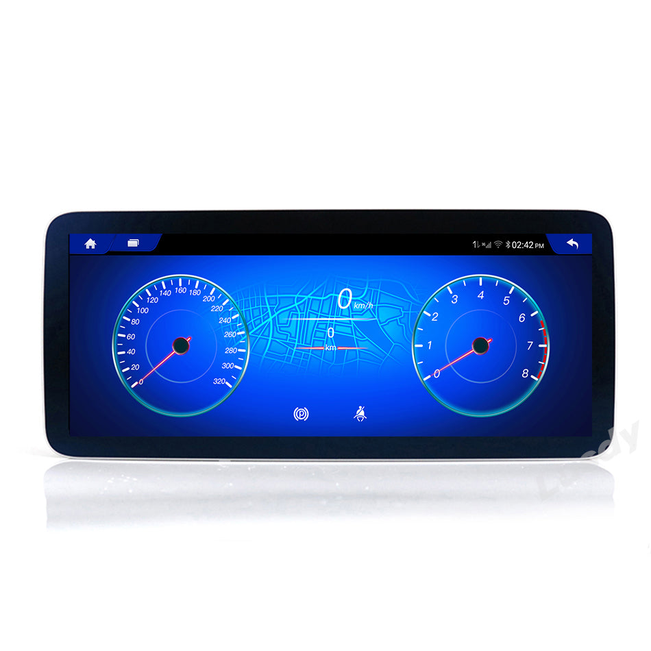 10.25"/12.3" Android 13 Qualcomm Car Multimedia Player GPS Radio for Mercedes Benz C V Class W204 W205 GLC X253 W446